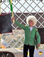 Зажженный факел Азиатских Игр направился в Олимпийский городок Ашхабада