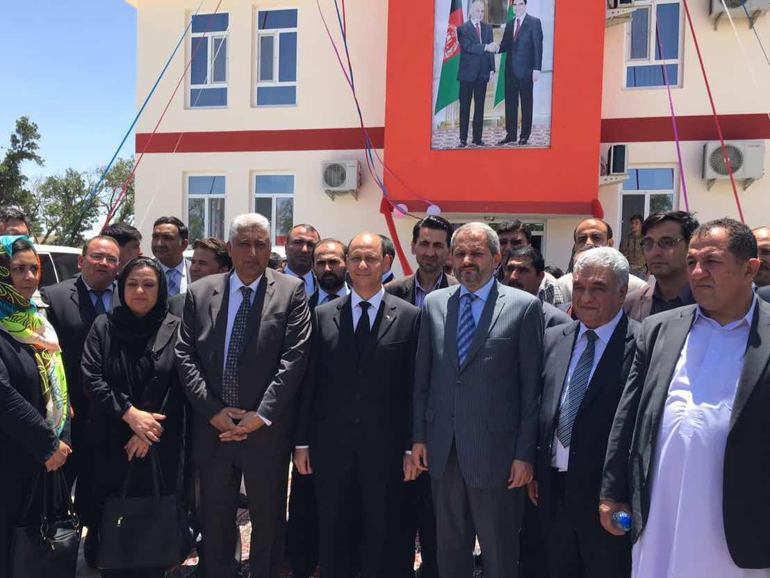 Ministers of healthcare of Turkmenistan and Afghanistan and other officials