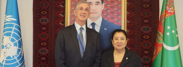 Turkmenistan and Brazil's Permanent Representatives to the UN Chart ...