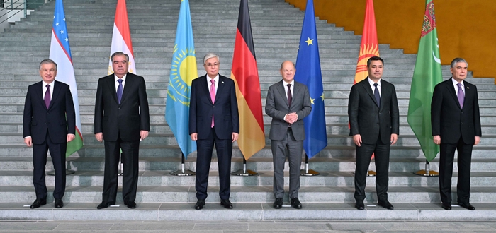 Joint Declaration by Heads of State of Central Asia and the Federal  Chancellor of Germany - The Leaders of Germany and the five Central Asian  States agreed to establish a Strategic Regional