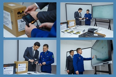 BOMCA10 supports training capabilities of the State Customs Service of Turkmenistan by providing specialised equipment - News Central Asia (nCa)