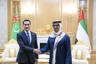 President of Turkmenistan meets Chairman of the Presidential Court of the United Arab Emirates - News Central Asia (nCa)