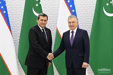 Foreign Minister of Turkmenistan met with the President of Uzbekistan ...