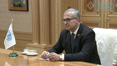 President of Turkmenistan received Acting Director of the United ...