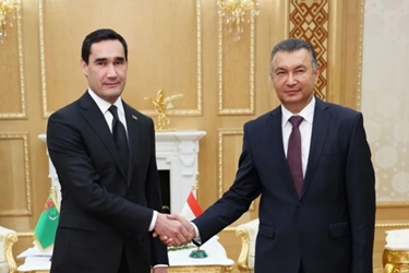 President of Turkmenistan received the Prime Minister of Tajikistan ...