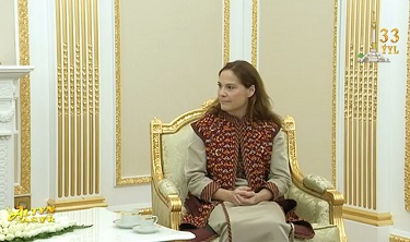 The President of Turkmenistan received the head of the CLAAS company ...