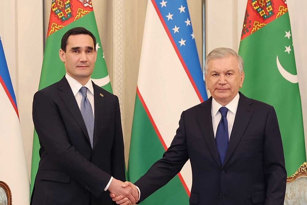 The President of Turkmenistan met with his Uzbek counterpart in ...