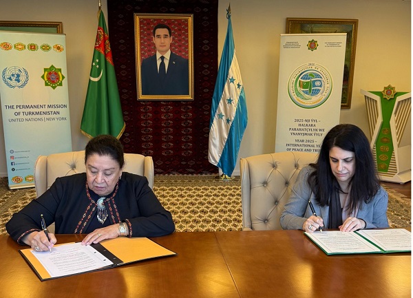 Diplomatic relations established between Turkmenistan and the Republic of Honduras