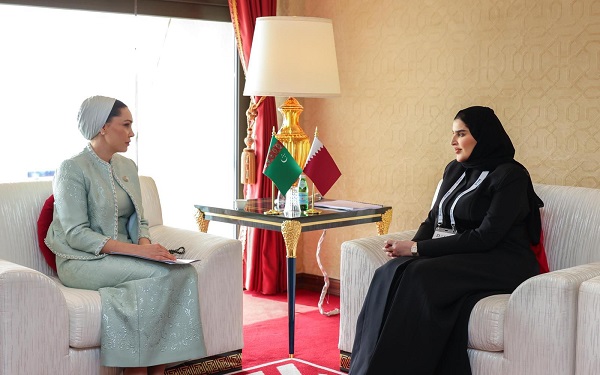 Vice-President of the Gurbanguly Berdimuhamedov Charitable Foundation held a series of meetings in Doha to develop humanitarian cooperation between Turkmenistan and Qatar