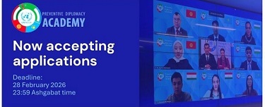 UNRCCA sees youth engagement as the key to making preventive diplomacy more effective