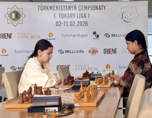 Leaders Emerge Following First Round of Turkmenistan Chess Championship