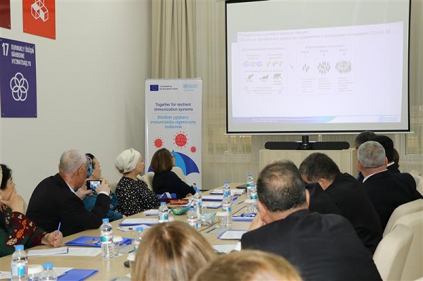 WHO strengthens vaccine safety systems in Turkmenistan