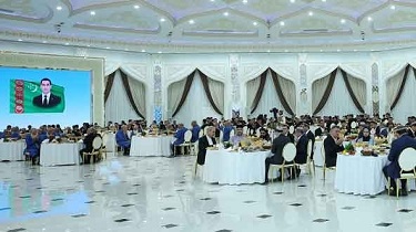 National Leader of Turkmen People Attends Eid al-Adha Celebrations