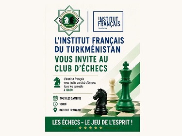 The French Institute in Turkmenistan Launches Chess Season