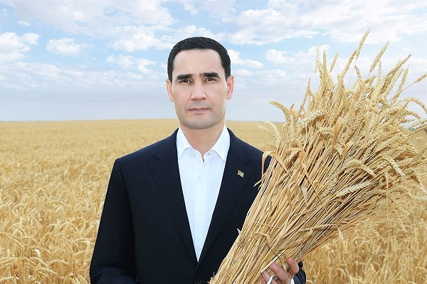 President Berdimuhamedov Opens Wheat Harvest Season in Turkmenistan